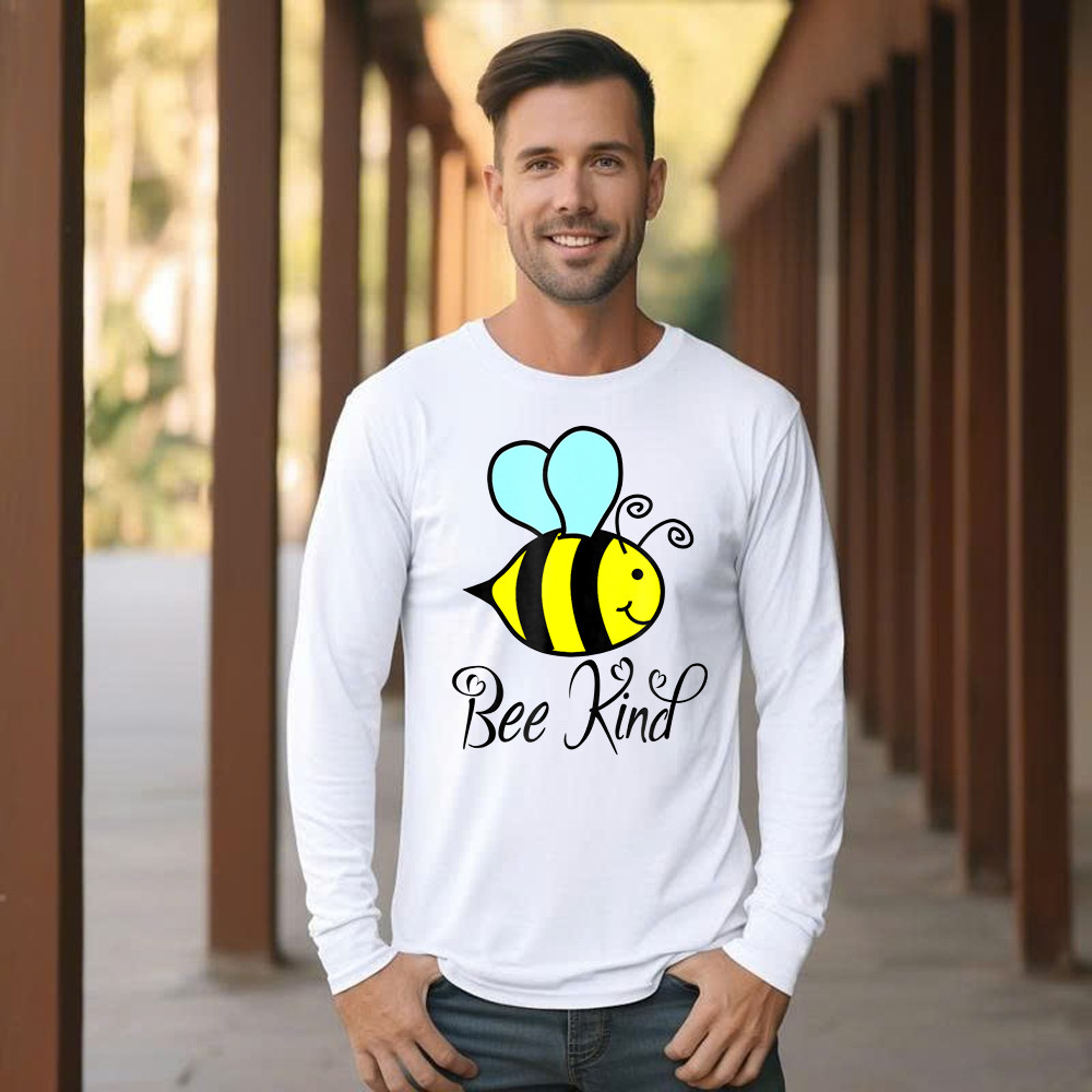 Bee Kind Long Sleeve Shirt Choose Kindness Apparel Gift For Daughter And Teens Bee Kind Long Sleeve Shirt Choose Kindness Apparel Gift For Daughter And Teens