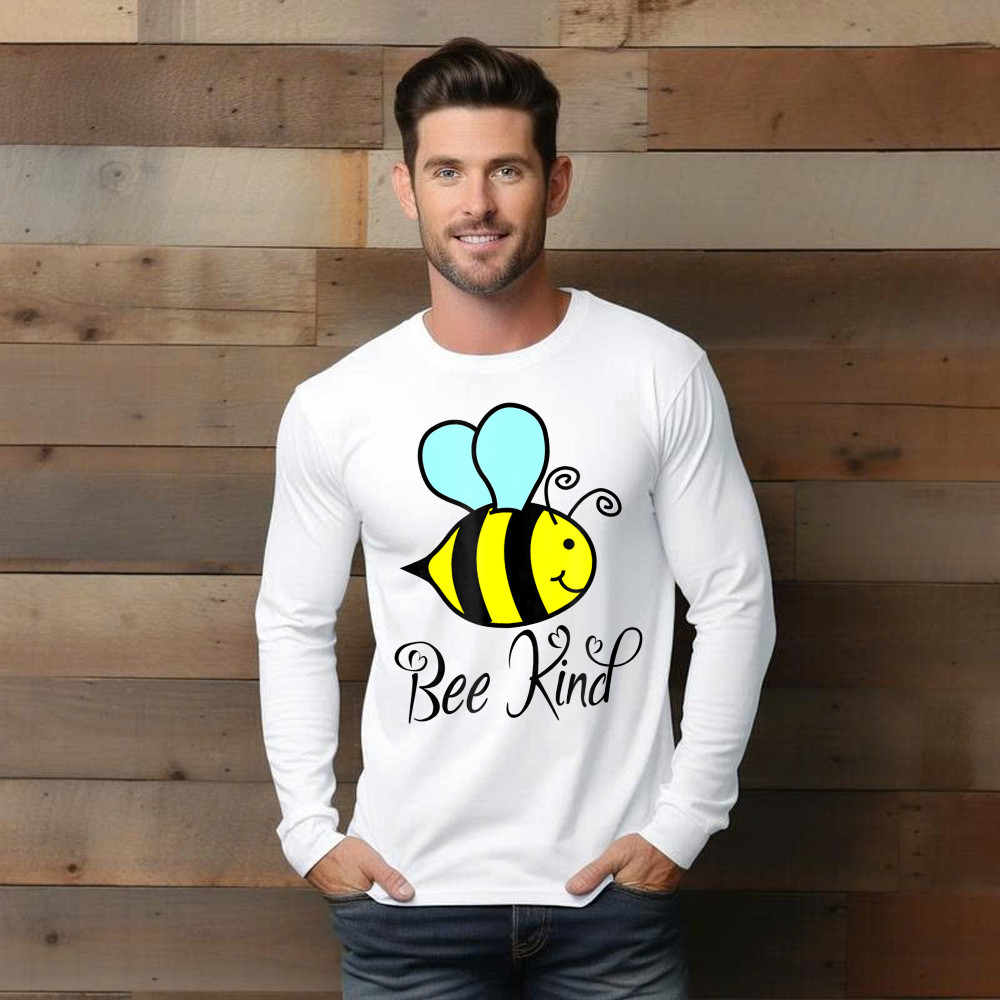 Bee Kind Long Sleeve Shirt Choose Kindness Apparel Gift For Daughter And Teens Bee Kind Long Sleeve Shirt Choose Kindness Apparel Gift For Daughter And Teens