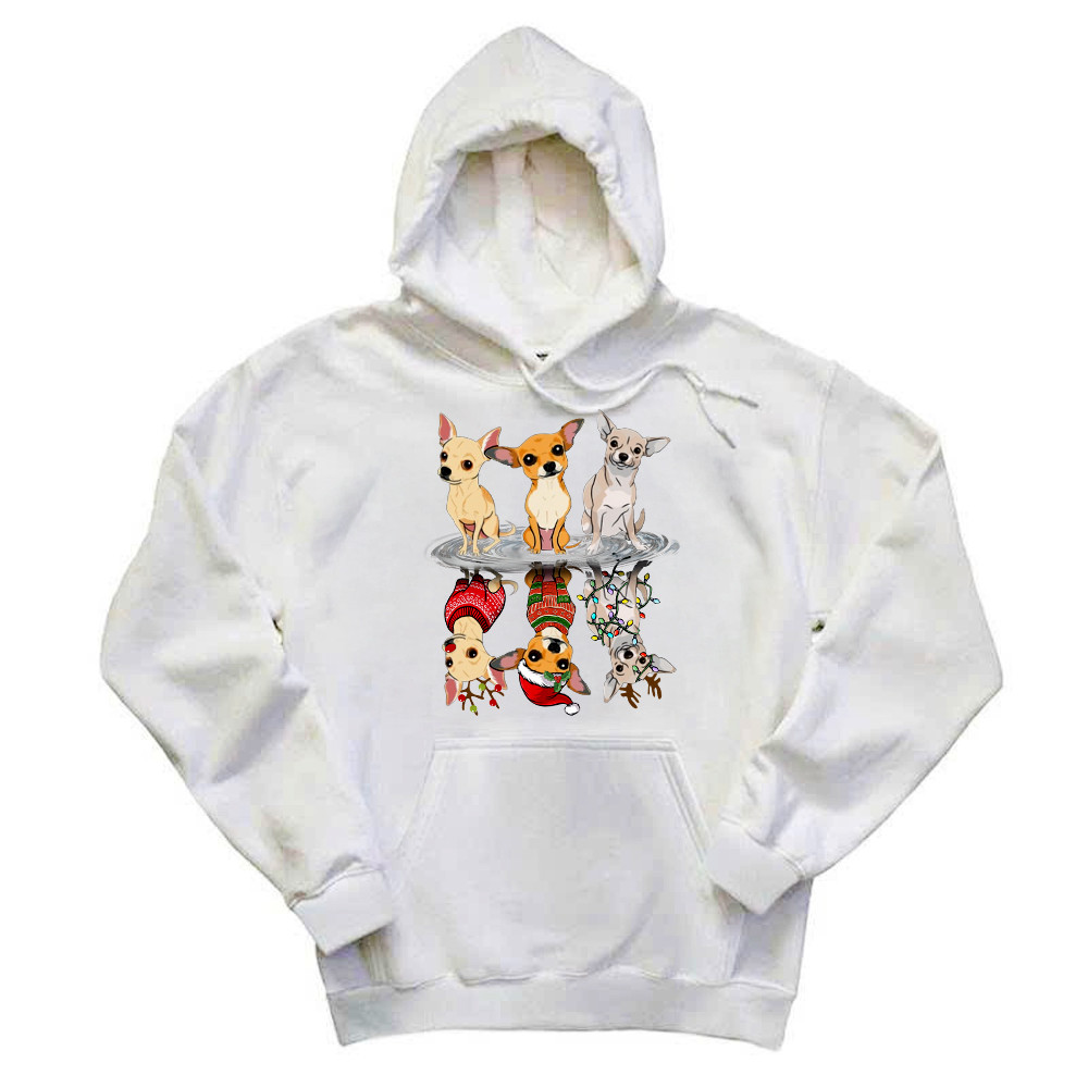 Chihuahua Christmas Hoodie Xmas Holiday Christmas Gift For Dog Lovers