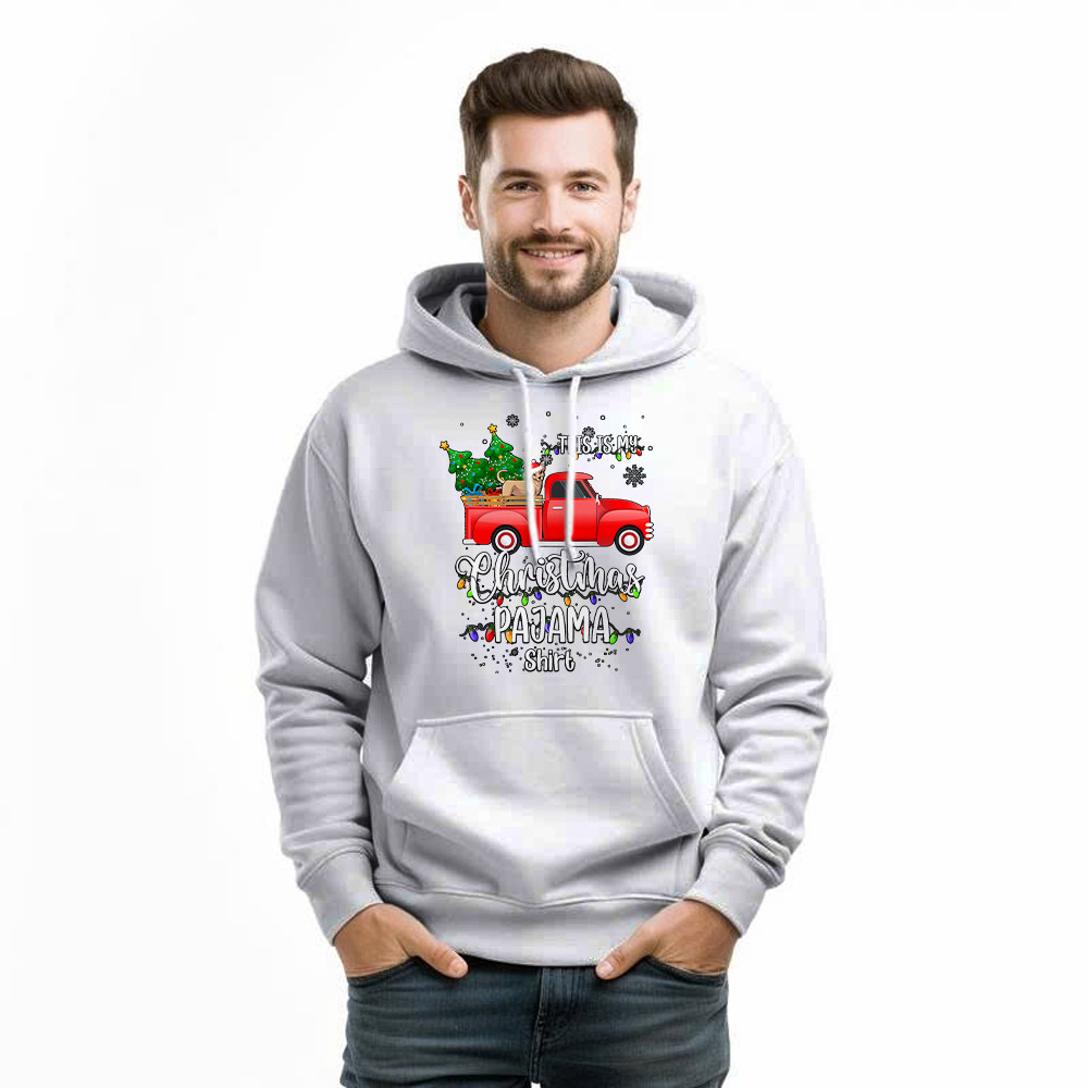 Chihuahua On Truck This Is My Christmas Pajama Shirt Cute Christmas Hoodie Dog Themed Gift For Dog Lovers Chihuahua On Truck This Is My Christmas Pajama Shirt Cute Christmas Hoodie Dog Themed Gift For Dog Lovers