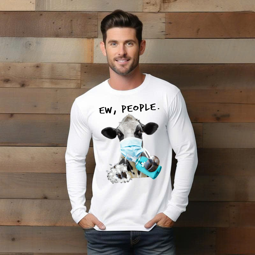 Dairy Cows Know How To Prevent Disease Long Sleeve Shirt Unique Cute Cows Apparel Gift For Healthcare Workers Dairy Cows Know How To Prevent Disease Long Sleeve Shirt Unique Cute Cows Apparel Gift For Healthcare Workers