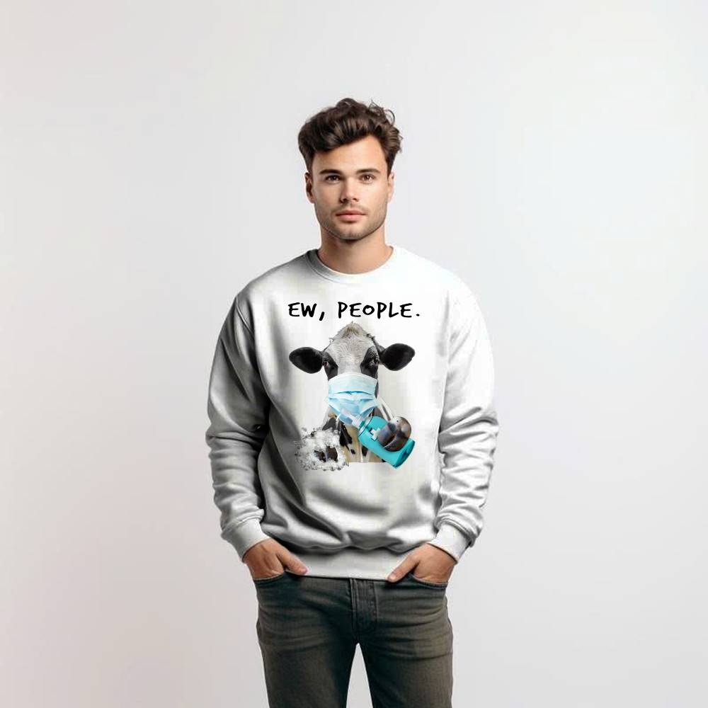 Dairy Cows Know How To Prevent Disease Sweatshirt Unique Cute Cows Apparel Gift For Healthcare Workers Dairy Cows Know How To Prevent Disease Sweatshirt Unique Cute Cows Apparel Gift For Healthcare Workers