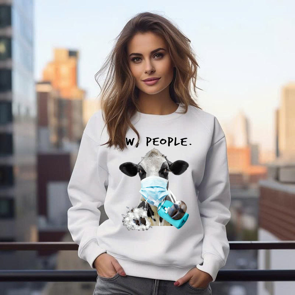 Dairy Cows Know How To Prevent Disease Sweatshirt Unique Cute Cows Apparel Gift For Healthcare Workers Dairy Cows Know How To Prevent Disease Sweatshirt Unique Cute Cows Apparel Gift For Healthcare Workers