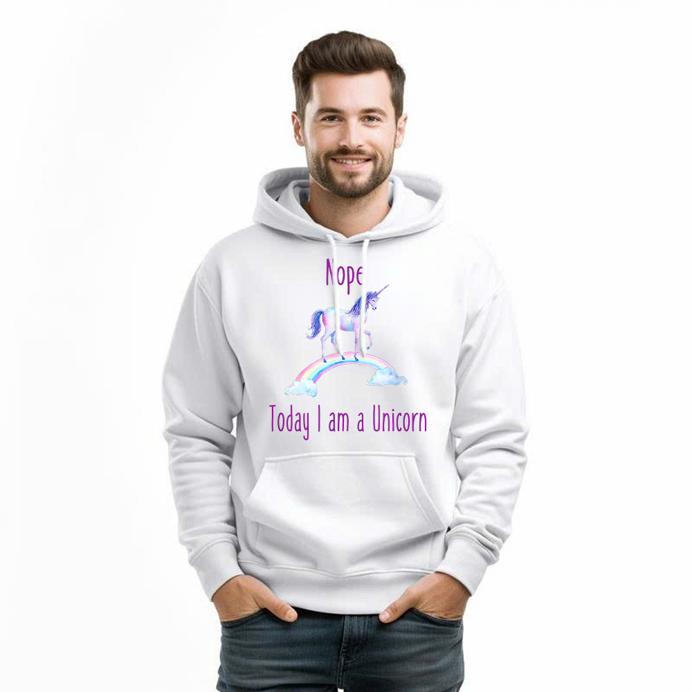 Nope Today I am a Unicorn Hoodie Gift For Unicorn Lovers Nope Today I am a Unicorn Hoodie Gift For Unicorn Lovers