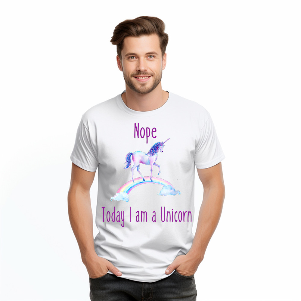 Nope Today I am a Unicorn T Shirt Gift For Unicorn Lovers Nope Today I am a Unicorn T Shirt Gift For Unicorn Lovers