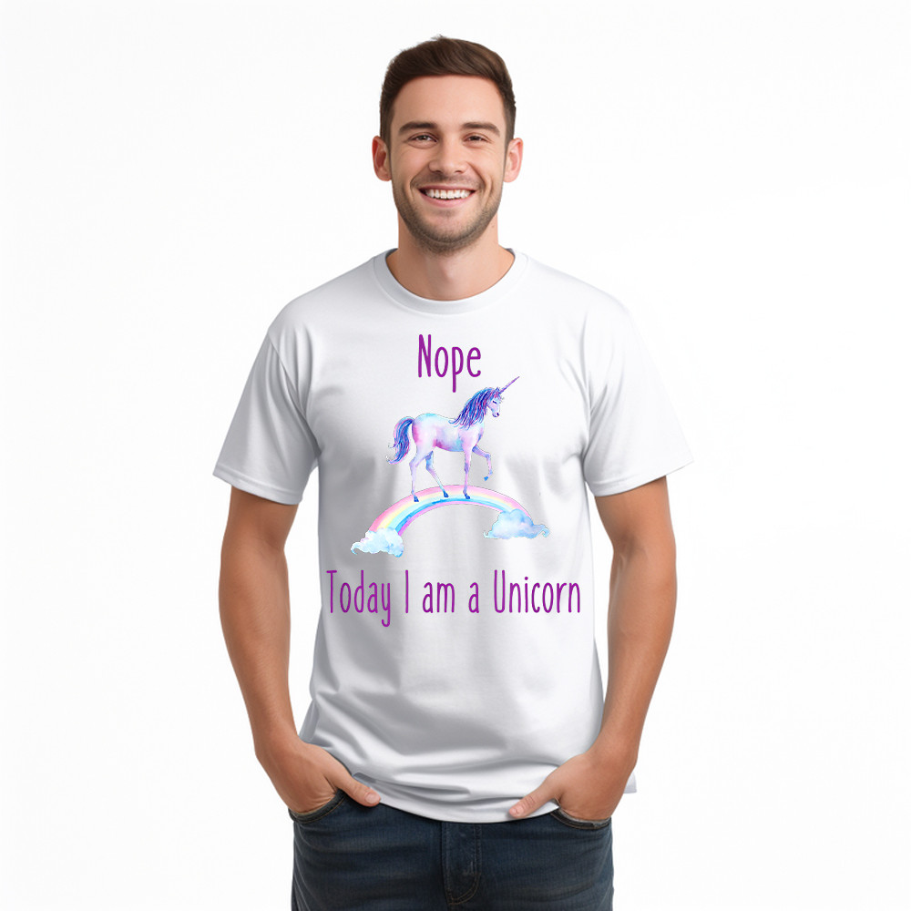 Nope Today I am a Unicorn T Shirt Gift For Unicorn Lovers Nope Today I am a Unicorn T Shirt Gift For Unicorn Lovers