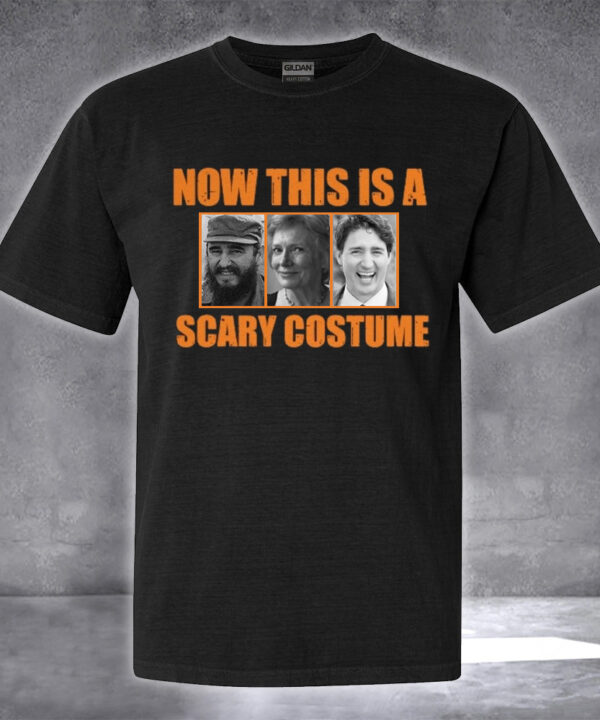 Scary Costume T-Shirt Halloween Trudeau Must Go Shirt Scary Costume T-Shirt Halloween Trudeau Must Go Shirt