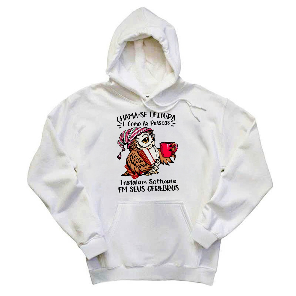 Chama Se Leitura E Como As Pessoas Shirt Unique Funny Owl Design Hoodie Gift For Boyfriend Rivonaprint