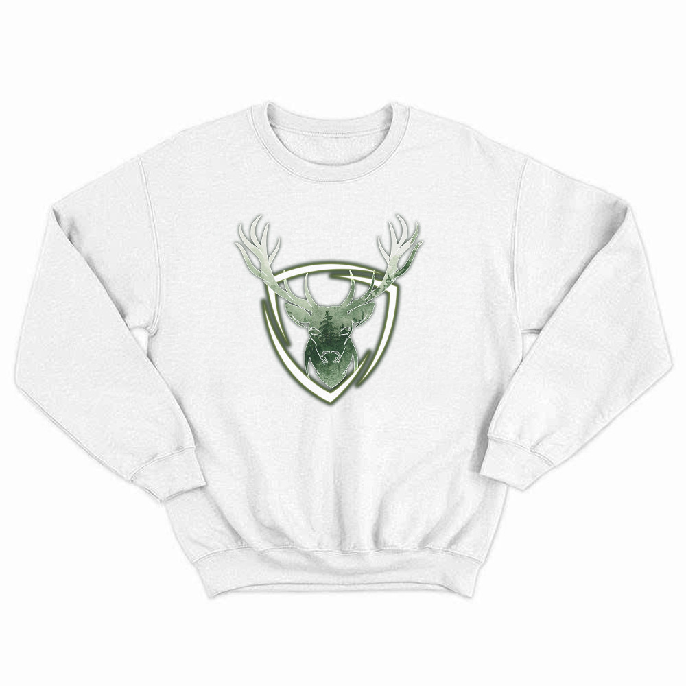 Deer Head Shirt Vintage Design Animal Sweatshirt Best Gifts For Deer Hunters Rivonaprint