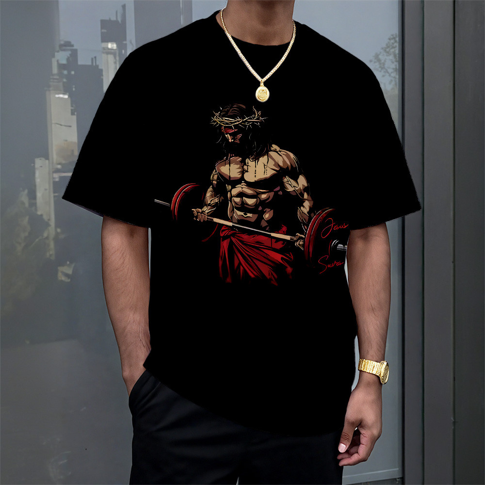 Jesus The Ultimate Deadlifter T-Shirt Funny Christian Shirt Gifts For Brother Rivonaprint