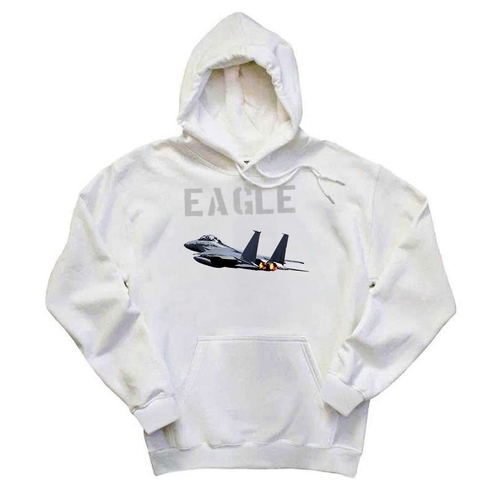 McDonnell Douglas F 15 Eagle Fighter Aircraft Hoodie Mens Aviation Gift Ideas Rivonaprint
