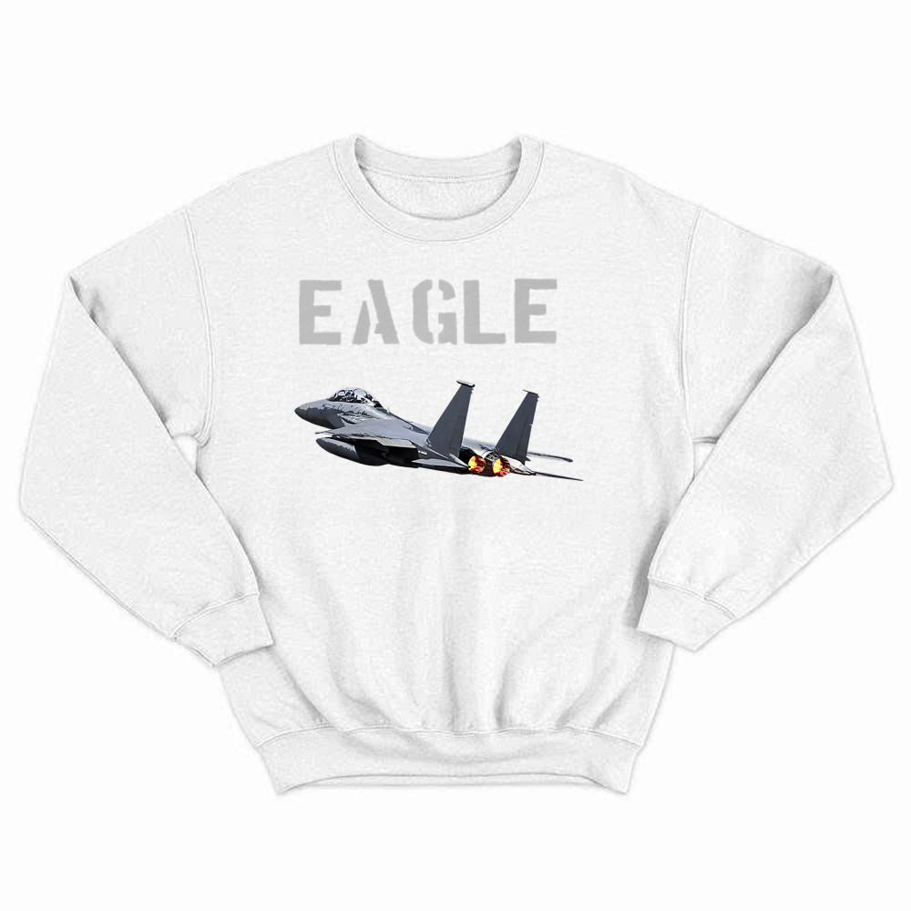 McDonnell Douglas F 15 Eagle Fighter Aircraft Sweatshirt Mens Aviation Gift Ideas Rivonaprint