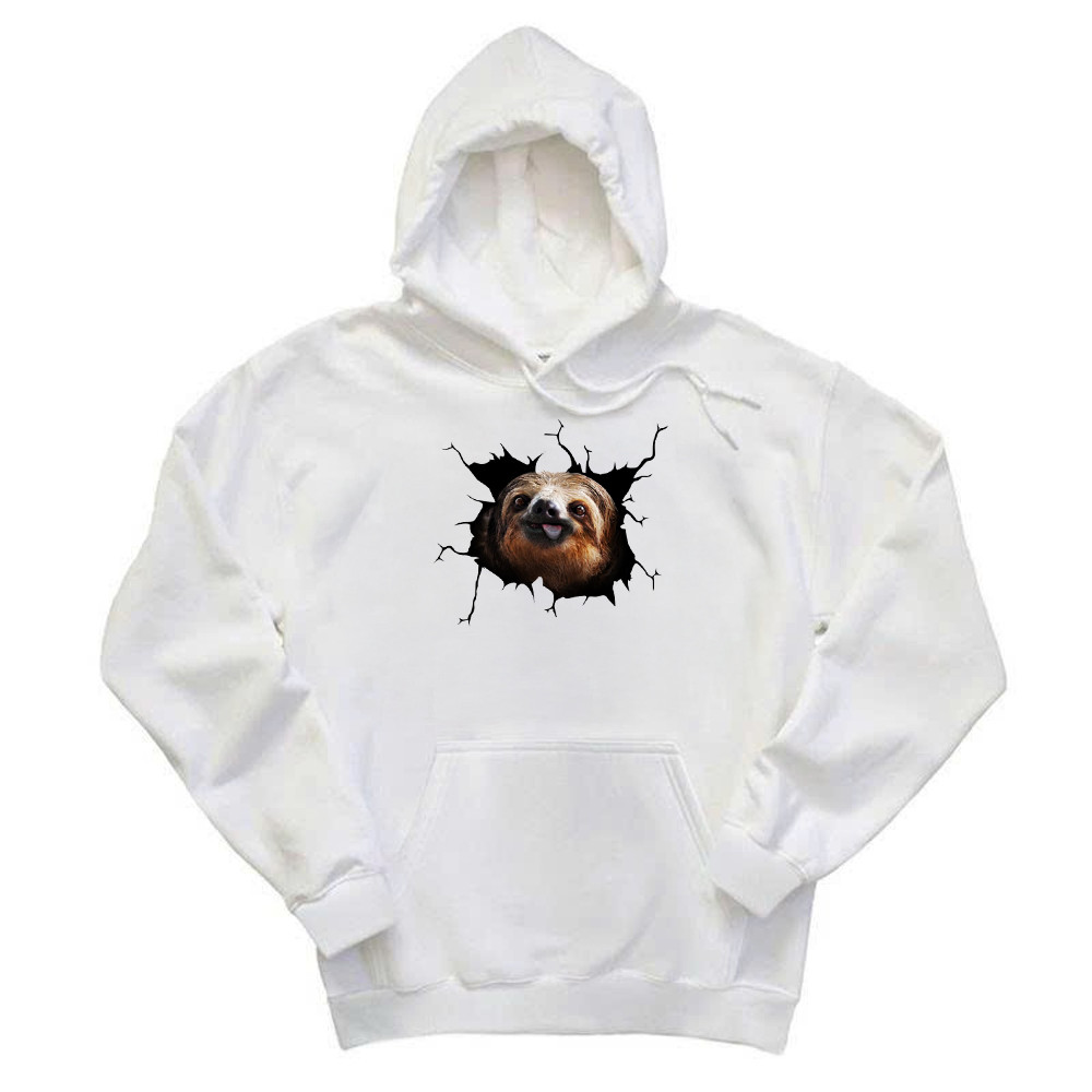 Sloth Came Out Shirt Sloth Hoodie Cute Graphic Unisex Gift For Brothers Idea Rivonaprint