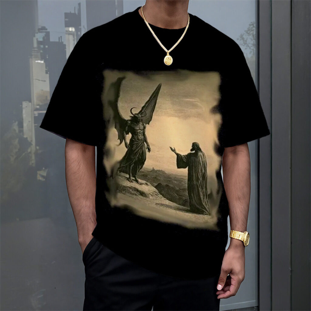 Talking With Jesus T-Shirt Faith Based Apparel Great Christmas Gifts For Men Rivonaprint