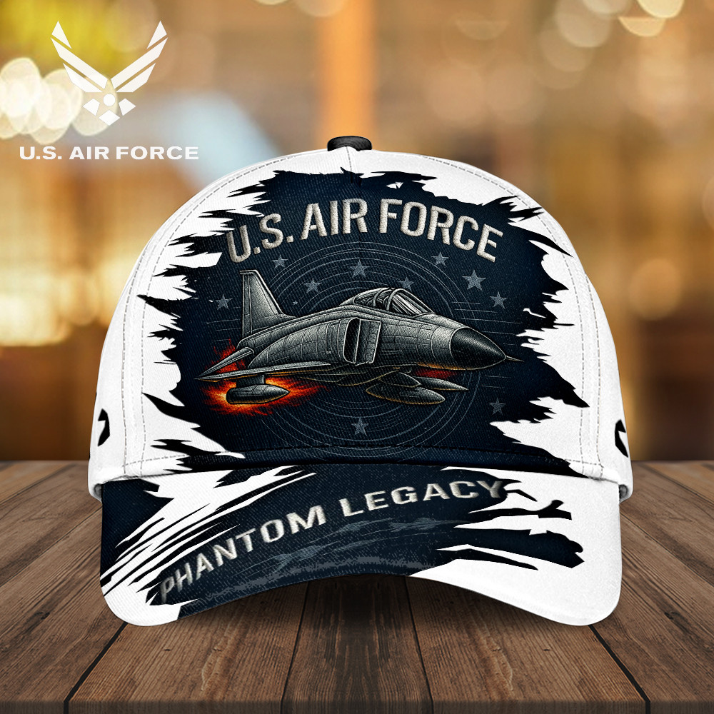 US Air Force Phantom Legacy Hat USAF Merch Patriotic Gifts For Veterans Rivonaprint