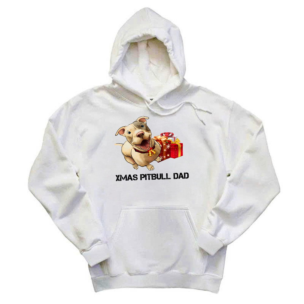 Xmas Pitbull Dad Shirt Funny Pitbull Hoodie Christmas Gifts For Dog Lovers Rivonaprint